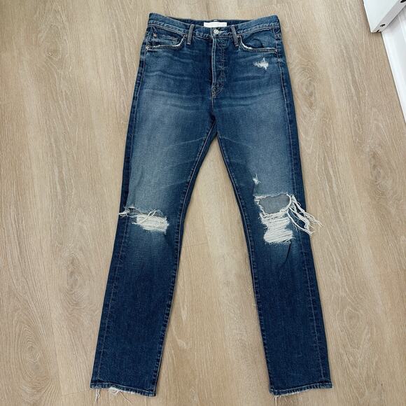 Women’s Mother Superior Jeans The Trickster Your Treat Or Mine Size 27 - Picture 2 of 9